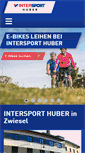Mobile Screenshot of intersport-huber.de
